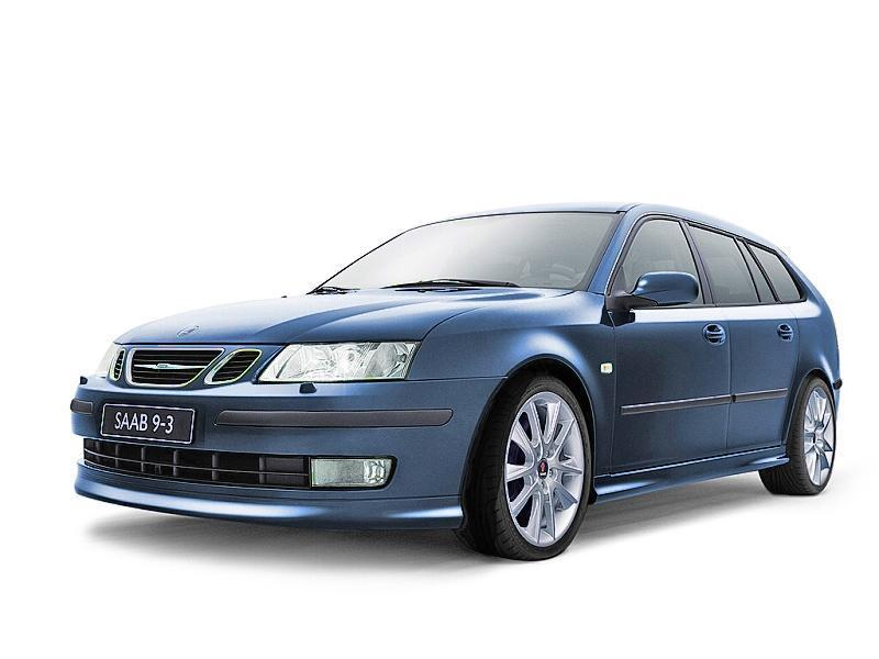 Saab 9.3 kombi 2003-2007 montážne body
